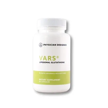 VARS Glutathione Capsules packaging