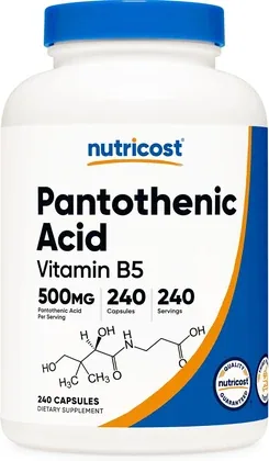 Pantothenic Acid B5 packaging