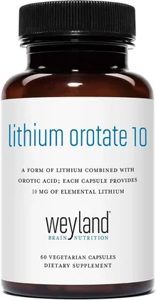 Lithium Orotate packaging