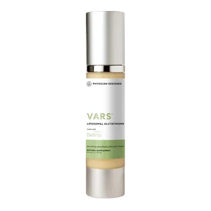 VARS Liposomal Glutathione packaging