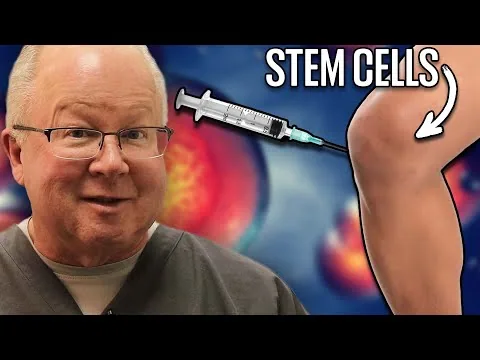 Stem Cell Knee Injection - 17 Days Post-Op! | Facebook Live Q&A with Dan Purser MD video thumbnail
