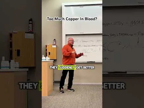 What does a high copper diet cause for some people? Fibromyalgia. video thumbnail