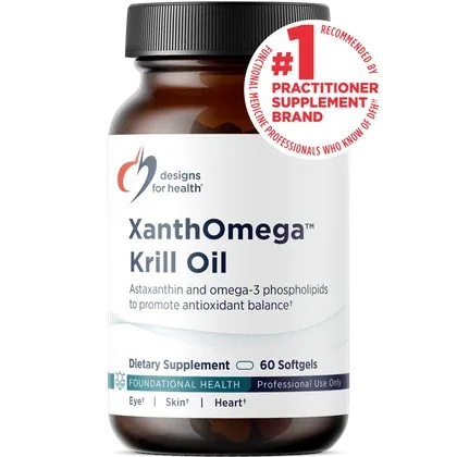 XanthOmega Krill Oil packaging