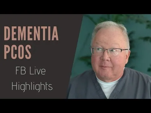 Dementia and PCOS Info! | Highlights From Facebook Live video thumbnail